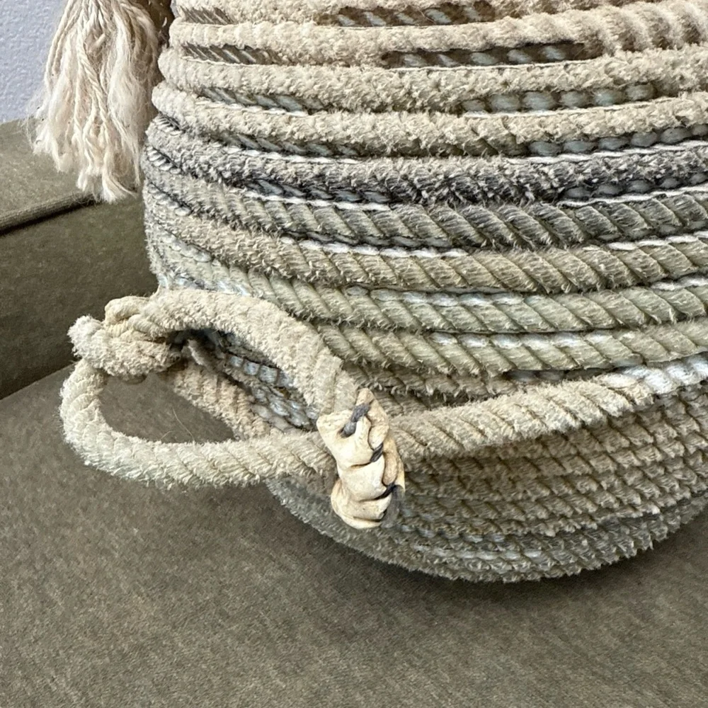 Rodeo Rope Lariat Custom Basket Bowl Excellent condition. - Picture 10 of 10